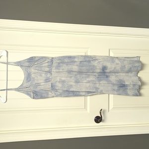 Slim sky blue old navy dress